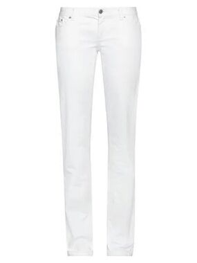 Liu Jo Women’s White Straight-Leg Jeans
